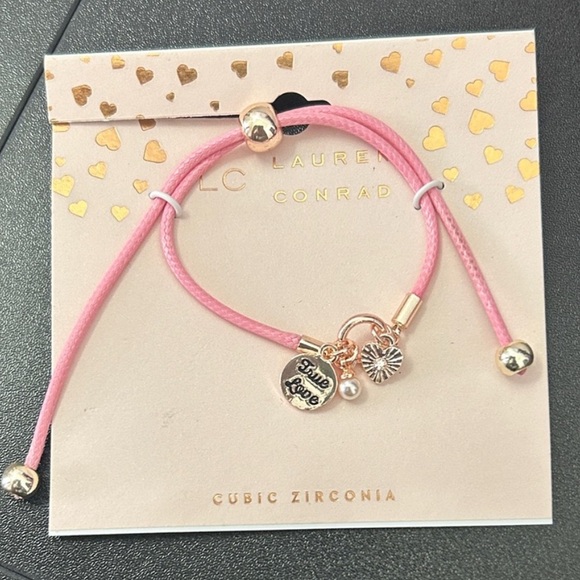 LC Lauren Conrad Jewelry - LC Lauren Conrad Pink Bracelet Minimalist Design